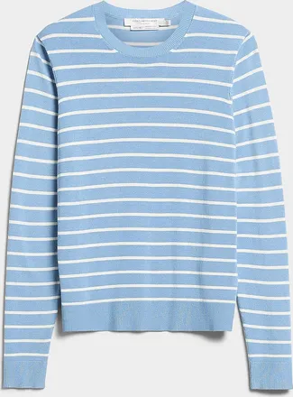Contemporaine Womens Striped fine-knit sweater