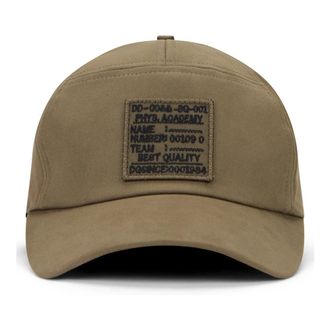 Dolce & Gabbana Cotton Gabardine Baseball Cap - Heren - Petten - Groen - 60 CM - Katoen - Accessoires