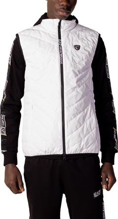 Emporio Armani Mens Padded Vest White - Size 3XL