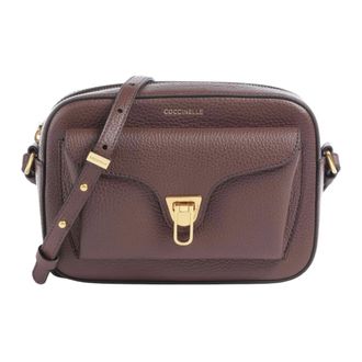 Coccinelle Beat Soft Crossbody Bag - Dames - Schoudertassen - Paars - ONE Size - Leer - Tassen