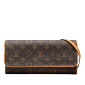 Louis Vuitton Pre-owned Pochette Twin GM - Dames - Pre-owned - Bruin - Maat: ONE Size