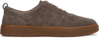 Kazar Maldwyn Sneakers - Heren - Sneakers - Grijs - 46 EU - Leer - Schoenen