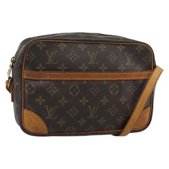 Louis Vuitton Trocadero Monogram Canvas Brown Canvas Handbag (Pre-Owned)