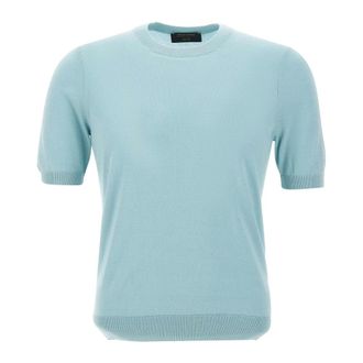 Gran Sasso Jumpers Green - male - Gran Sasso - Round-neck Knitwear - Green - 4XL - Knitwear