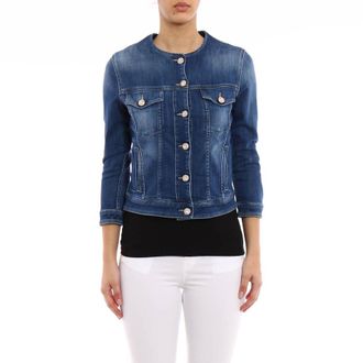Jacob Cohen Womens Denim Jacket 22080010 - Blue Cotton - Size X-Large