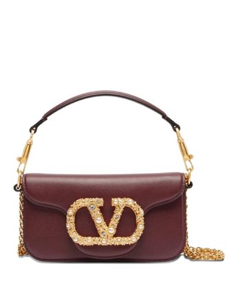 Valentino Garavani small Loc&ograve; shoulder bag - Red