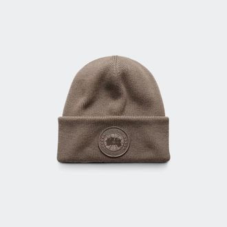 Canada Goose Arctic Garment Dye Toque (Men, Taupe Grey, ONESIZE)