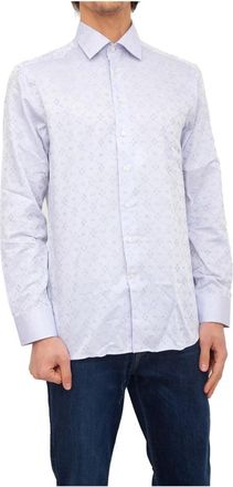 Etro Heren, Overhemden, Blauw, Maat: 5XL Katoen