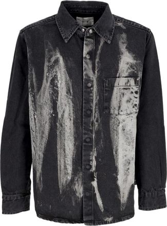 Arte Denim Shirt - Heren - Spijkeroverhemden - Zwart - M - Denim - Overhemden