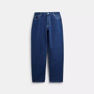 Coach Straight Fit Denim Jeans