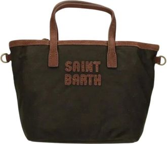 Saint Barth City Bag Mini - - Bags - Donna - Marrone - ONE SIZE