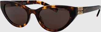 Miu Miu Sunglasses MIU MIU Woman color Brown