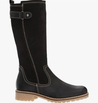 Eric Michael Womens Marcella Riding Boot In Black