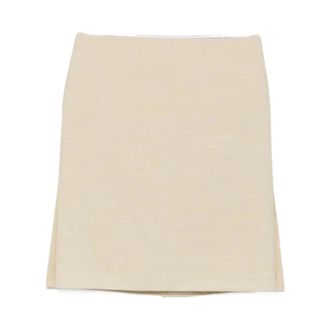 Calvin Klein Lunas Skirt - female - Calvin Klein - Short Skirts - Beige - XS - Skirts