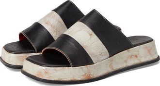 Bed Stü Vext Womens Wedge Shoes Black Rustic Nectar Lux : 7.5 M, Leather