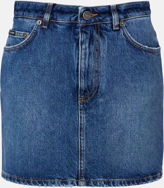 Dolce & Gabbana Denim miniskirt