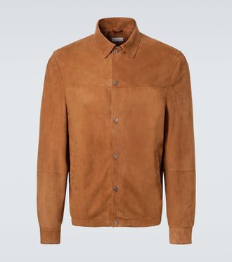 Brunello Cucinelli Suede overshirt
