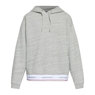 Dsquared2 Hoodies, male, Gray, Size: 3XL Hoodie