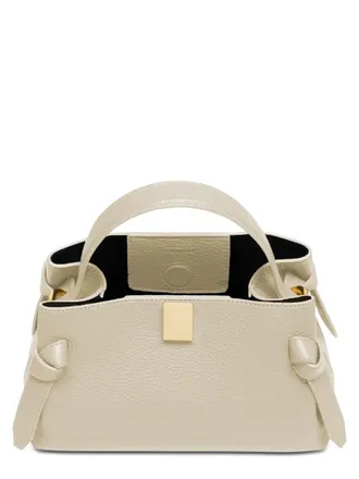 Yuzefi Womens Mini Gyoza Bag Ivory Handbags Hand