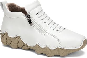 Generic Sneakers for Women Ultra-Comfortable Non-Slip Winter Barefoot Shoes Waterproof & Pain Relieving Leather Shoes Outdoor Lightweight Beck Shoe Chukka Boo