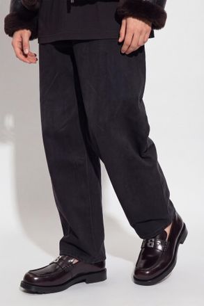 Balenciaga Comfy Loafers, Mens, Burgundy