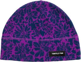 Turtle Fur Carefree Merino Wool Beanie Purple