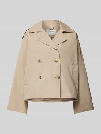 b.young Trenchcoat mit Reverskragen Modell Calea in Sand, Gr&ouml;&szlig;e 40