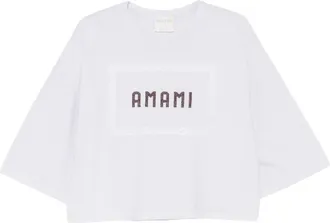 Forte_Forte embroidered-detail T-shirt - women - Cotton - III - White