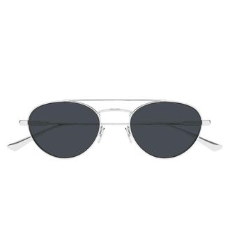 Saint Laurent Sunglasses Sl 97 002 Silver/Grey Unisex