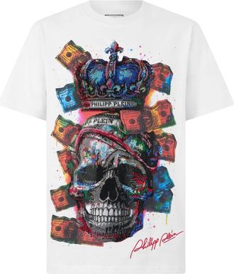 Philipp Plein Uomo, Top, Bianco, L, new