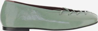 Alohas Alohas Bumi Onix Leder-Flats