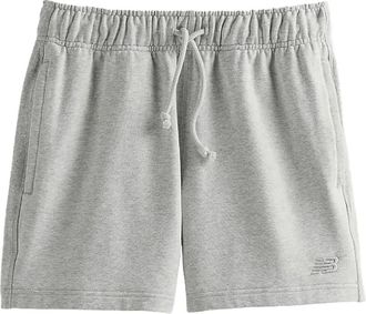 New Balance Athletics 5 badstof trainingsshorts - Grijs