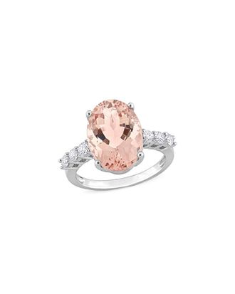 Rina Limor 14K Rose Gold 5.28 ct. tw. Diamond & Morganite Cocktail Ring
