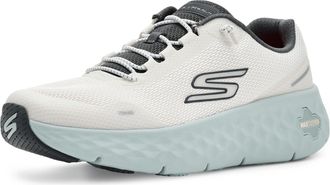 Skechers Mens Go Walk Max Cushioning Flex RAF Sneaker, White/Charcoal, 11.5