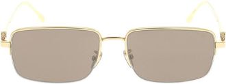 Fred Perry Stijlvolle zonnebril voor modieuze uitstraling - unisex - Zonnebrillen - Geel - ONE Size - Accessoires