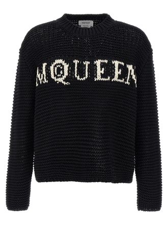 Alexander McQueen Mens Logo Sweater