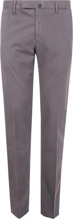 Incotex Cotton Twill Chino Broek - Heren - Chinos - Bruin - M - Katoen - Broeken