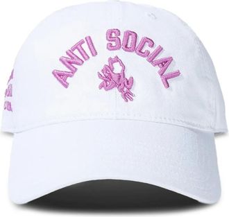 ANTI SOCIAL SOCIAL CLUB Cappello da baseball Devil - Bianco