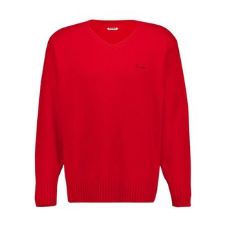 Bode Truien & Vesten, Heren, Rood, S, Wol, Currant Sweater