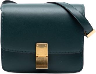 Celine Pre-owned Celine Small Calfskin Classic Box Ladies VQHOYGZGH9BJJU6U