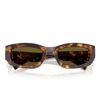 Miu Miu Sunglasses, female, Brown, Size: 53 MM Mub04S Sunglasses