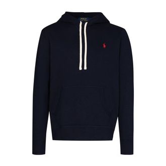 Polo Ralph Lauren Hoodies & sweatvesten, Heren, Blauw, S, Katoen, Fleece Hoodie
