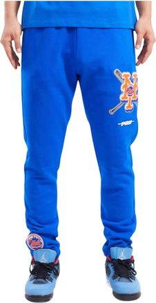 Pro Standard Pro Standard New York Mets Mash Up Logo Sweatpants in Royal Blue Men