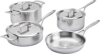 Demeyere Industry 5, 7 pc Cookware Set, 5 Ply Made in Belgium