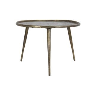 Light & Living Light&living - Mesa Auxiliar Babina Bronce Antiguo - &Oslash;60x40 Cm