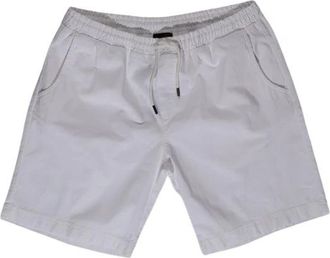 RefrigiWear Witte Katoenen Bermuda Shorts - Heren - Korte Broeken - Grijs - W40 - Katoen - Korte Broeken