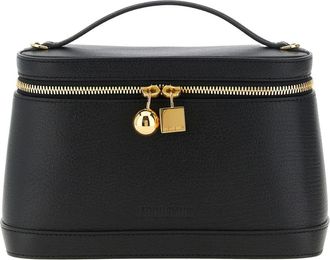 Jacquemus Le Petit Vanity Handtas - Dames - Handtassen - Zwart - ONE Size - Katoen - Tassen