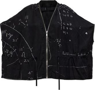Rick Owens Sail Semi-Transparant Vest - Dames - Bodywarmers - Zwart - ONE Size - Jassen