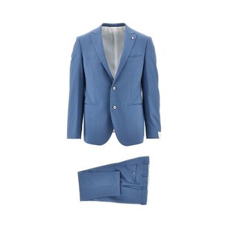 Lubiam Stretch light wool suit Man 50