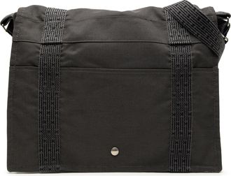 Herm&egrave;s Grey Canvas Herline Besace MM